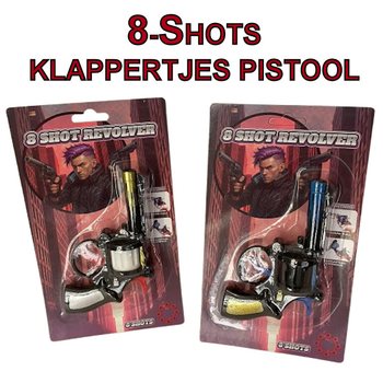 8-LÖVETŰ PATRONOS PISZTOLY KÁRTYÁN (24 db)