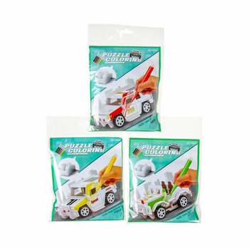 3D puzzle &Eacute;p&iacute;tsd meg &eacute;s sz&iacute;nezd ki saj&aacute;t aut&oacute;dat (12 db)
