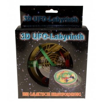 ***GADGET*** NAGY 3D UFO LABIRINTUS J&Aacute;T&Eacute;K (3 db)