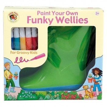 FUNKY WELLIES - SZ&Iacute;NEZD KI A SAJ&Aacute;T GUMICSIZM&Aacute;D - Z&Ouml;LD / M&Eacute;RET: 28