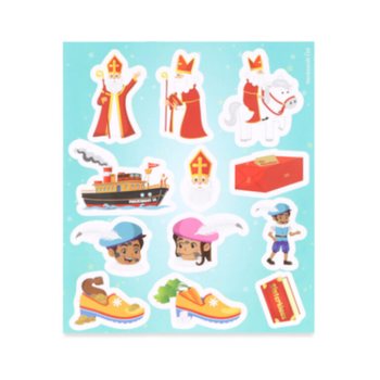 FUN STICKERS &ndash; SINTERKLAAS MODELL (120 db)