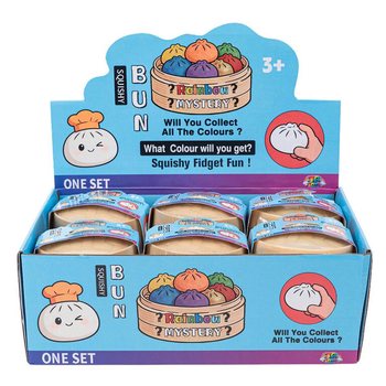 RAGE - Squishy Bun Dumplings NAGY (8.5 x 8.5 x 4.8 cm) - Vir&aacute;lis 2026 Fidget Toy (12 db)