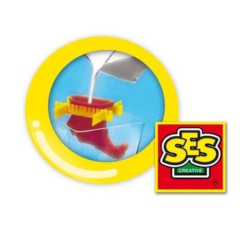 SES Gipsz&ouml;ntő &eacute;s festő k&eacute;szlet - L&oacute; s&ouml;r&eacute;nnyel (1 db)