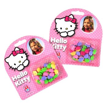 HELLO KITTY FUNNY HAJCSATOK DISPLAYBEN (35 db)
