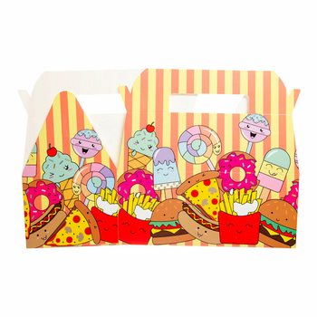 Fastfood Men&uuml;boxok - 22,5 x 12 x 9,5 cm (24 darab)
