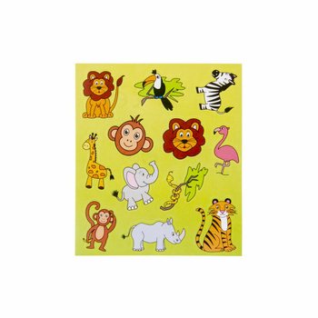 FUN STICKERS &ndash; JUNGEL &Aacute;LLATOK MODELL (120 db)