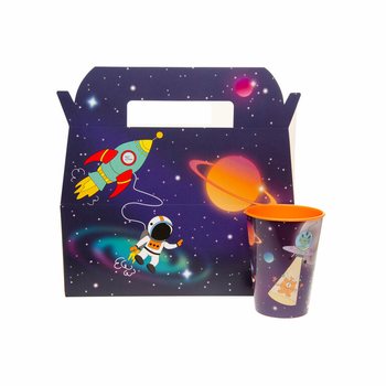 Gyerek Men&uuml; Dobozok Vil&aacute;gűr / Space - 22,5 x 12 x 9,5 cm (24 db)