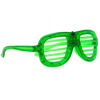 LED-ES SHUTTER SHADES SZEM&Uuml;VEG - SZ&Iacute;N: Z&Ouml;LD (12 db)