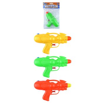 V&Iacute;ZIPISZTOLY - 17CM HOSSZ&Uacute; - VEGYES SZ&Iacute;NEKBEN (12 db)