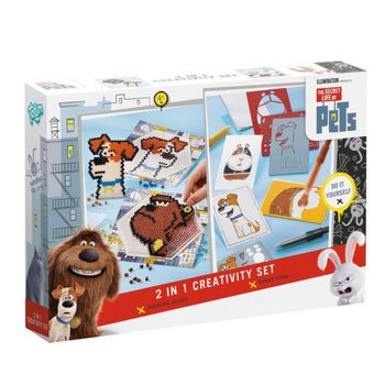 THE SECRET LIFE OF PETS - 2 az 1-ben Kreatív Készlet (2 db)
