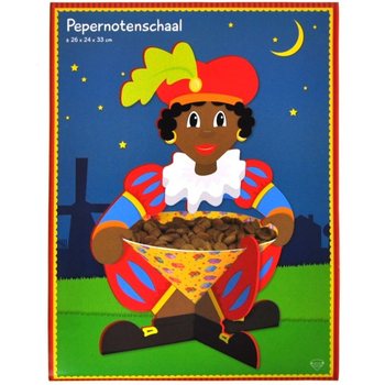 Nagy Pepernoten K&iacute;n&aacute;l&oacute;t&aacute;l Sinterklaas 26 x 24 x 33 cm (6 db)
