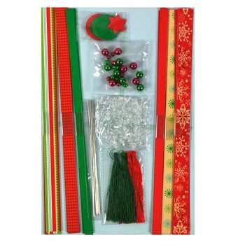 DIY Kar&aacute;csonyi F&uuml;ggőg&ouml;mb K&eacute;sz&iacute;tő K&eacute;szlet (12 db)