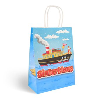 Sinterklaas / Szent Mikl&oacute;s pap&iacute;r aj&aacute;nd&eacute;ktasakok - 16x8x22 cm (12 db)