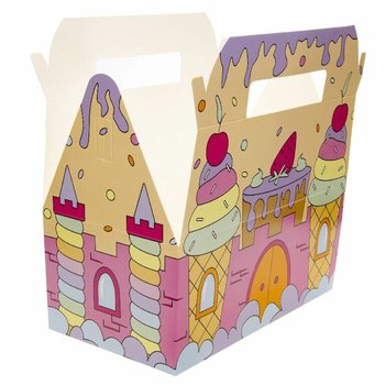 Gyerek Menü Box Jégkastély - 22,5 x 12 x 9,5 cm (24 db)