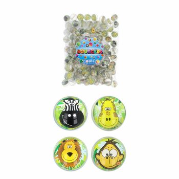 Dzsungel Állatos Pattogó Labda Mix - Ø 3,3 cm (100 db)
