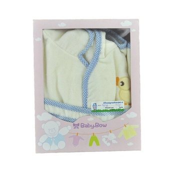 BABY BOW Gyermek F&uuml;rdők&ouml;peny S&aacute;rga / K&eacute;k