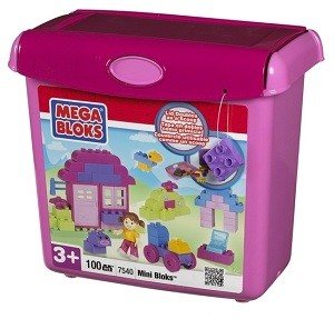 MEGABLOKS MINI BLOKS - 7540 Építőjáték-készlet (100 részes)