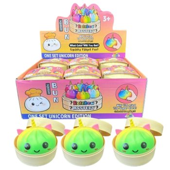RAGE - Squishy Bun Dumplings NAGY - UNIKORNIS KIADÁS (8,5 x 8,5 x 7,5 cm) (12 db)