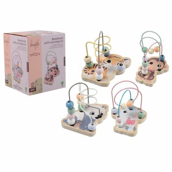 JOUECO® Állatos golyóvezető játék - 12 hónapos kortól