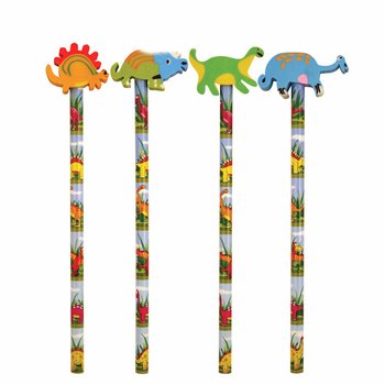 Dinoszaurusz ceruza rad&iacute;rral (24 db)