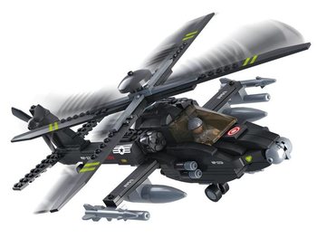 Sluban Apache harci helikopter M38-B0511 (1 db)