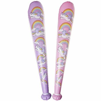 Nagy Felfújható Unikornis Buzogány - 85cm - Vegyes Színek (12 db)