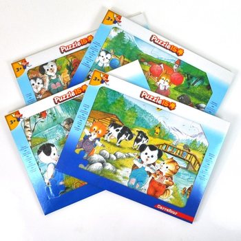 Nagy 15 r&eacute;szes Puzzle - Modell: A Bar&aacute;tok (12 db)