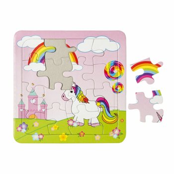 MIX Unikornis puzzle - 14 x 14 cm (50 db)
