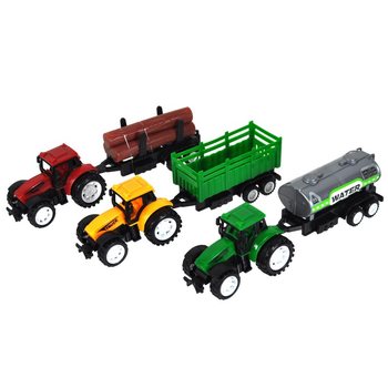 J&aacute;t&eacute;k traktor ut&aacute;nfut&oacute;val, bliszteres csomagol&aacute;sban 21 cm (6 db)
