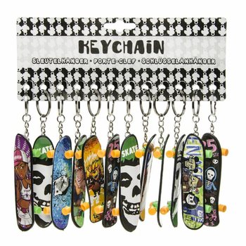 Finger Skateboard Kulcstartó (48 db)