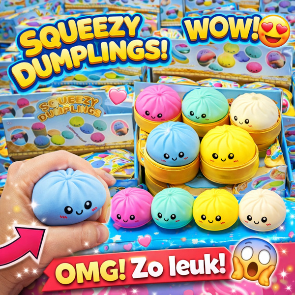 RAGE - Gombóc Bun Squishy - Nyomkodós Játék