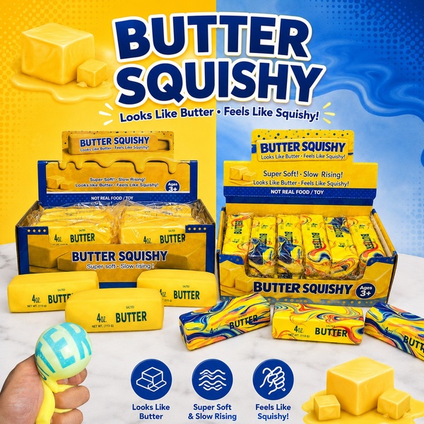 Trend - Butter Squishy & Vajas Nyomkodós Játékok