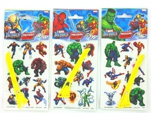 MARVEL HEROES SAT&Iacute;ROZ&Oacute;S MATRIC&Aacute;K (24 db)