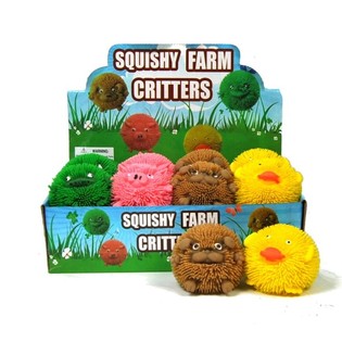 VIL&Aacute;G&Iacute;T&Oacute; SQUISHY FARM GRITTERS (12 db)