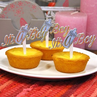 Sz&uuml;let&eacute;si Cupcake P&aacute;lcika - It's a Boy (12 db)