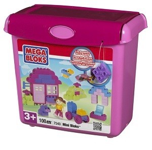 MEGABLOKS MINI BLOKS - 7540 &Eacute;p&iacute;tőj&aacute;t&eacute;k-k&eacute;szlet (100 r&eacute;szes)