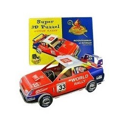 SUPER 3D PUZZLE "WORLD RALLY" (6 db)