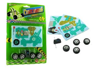 3D habszivacs gokart kirak&oacute; motorral (24 db)