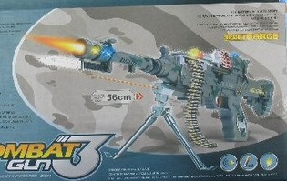 Combat j&aacute;t&eacute;k g&eacute;pfegyver f&eacute;nnyel &eacute;s hanggal - 56 cm