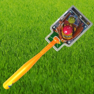 Baseball &uuml;tő labd&aacute;val &eacute;s kesztyűvel (6 db)
