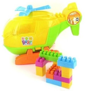 NAGY HELIKOPTER &Eacute;P&Iacute;TŐKOCK&Aacute;KKAL TELE