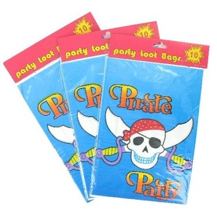 10 SZ&Uuml;LET&Eacute;SNAPI TASAK - PIRATE PARTY (6 szett)
