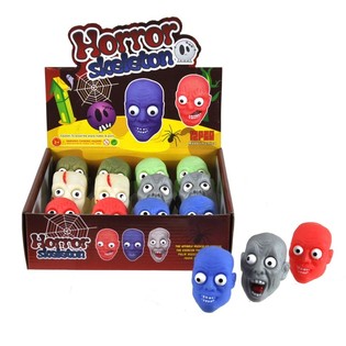 Horror fej displayben (12 db)
