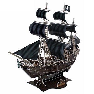 3D kirak&oacute; - Queen Anne's Revenge kal&oacute;zhaj&oacute;