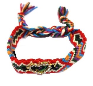 FONOTT IBIZA ST&Iacute;LUS&Uacute; MULTICOLOR KARK&Ouml;TŐ STRASSZOS SZ&Iacute;VVEL (1 db)