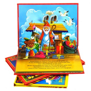 SINTERKLAAS POP-UP K&Ouml;NYVECSK&Eacute;K (12 db)