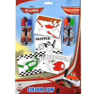 DISNEY PLANES rajzk&eacute;szlet 8 r&eacute;szes (24 db)