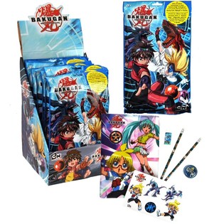 BAKUGAN ISKOLAI AJ&Aacute;ND&Eacute;KSZETT DISPLAYBEN (12 db)