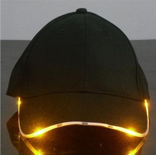 VIL&Aacute;G&Iacute;T&Oacute; LED SAPKA / PARTY CAPS - SZ&Iacute;N: NARANCSS&Aacute;RGA (12 db)