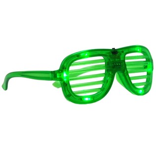 LED-ES SHUTTER SHADES SZEM&Uuml;VEG - SZ&Iacute;N: Z&Ouml;LD (12 db)